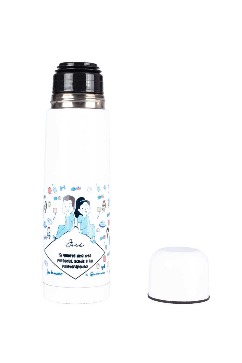 Termo estampado acero inoxidable - Acude a tu fisio-zoom-