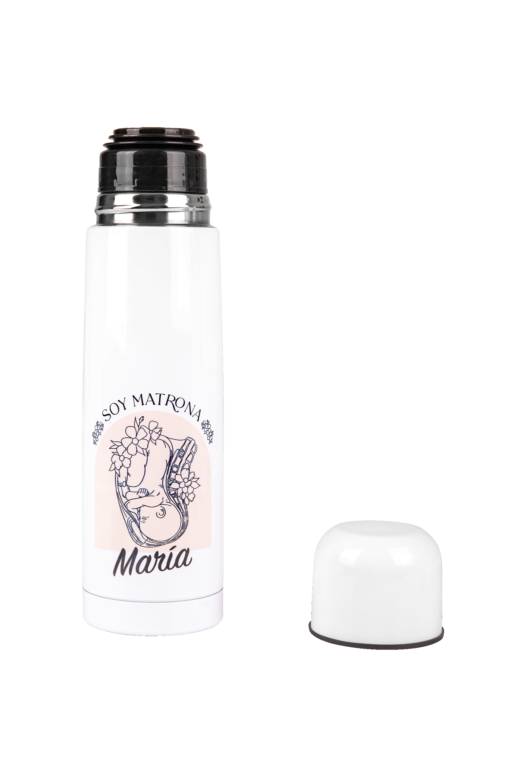 Termo estampado personalizable - Soy Matrona @elartedecuidar-4