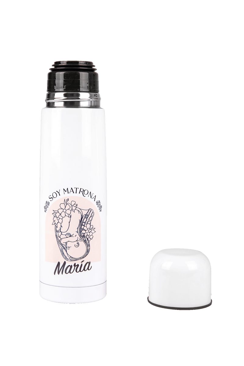Termo estampado personalizable - Soy Matrona @elartedecuidar-zoom-
