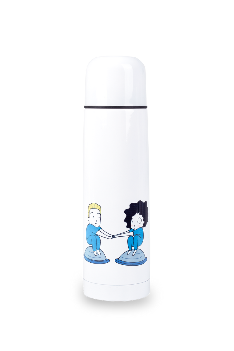 Botella estampada - Soy fisio-zoom-