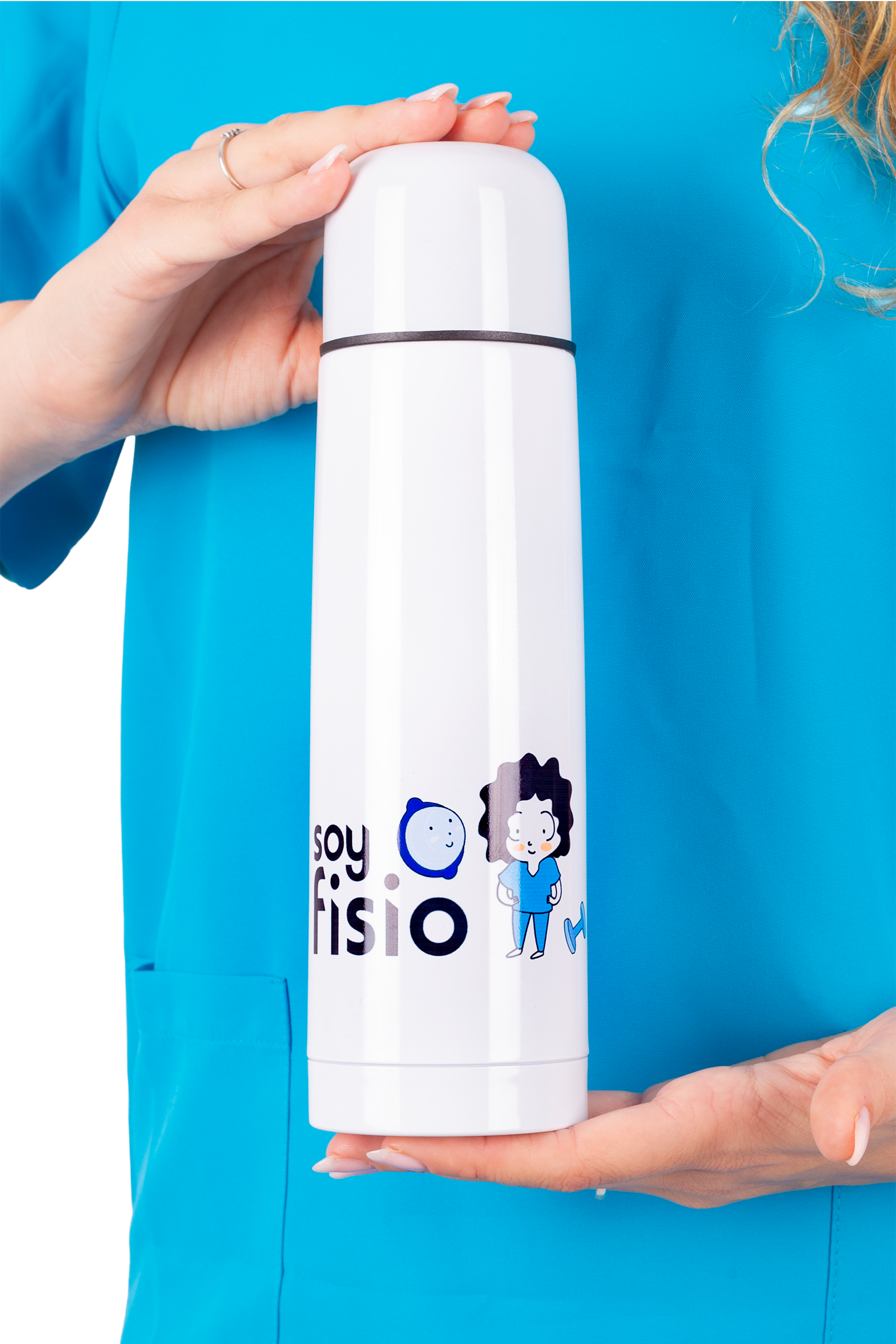 Botella estampada - Soy fisio-zoom-2