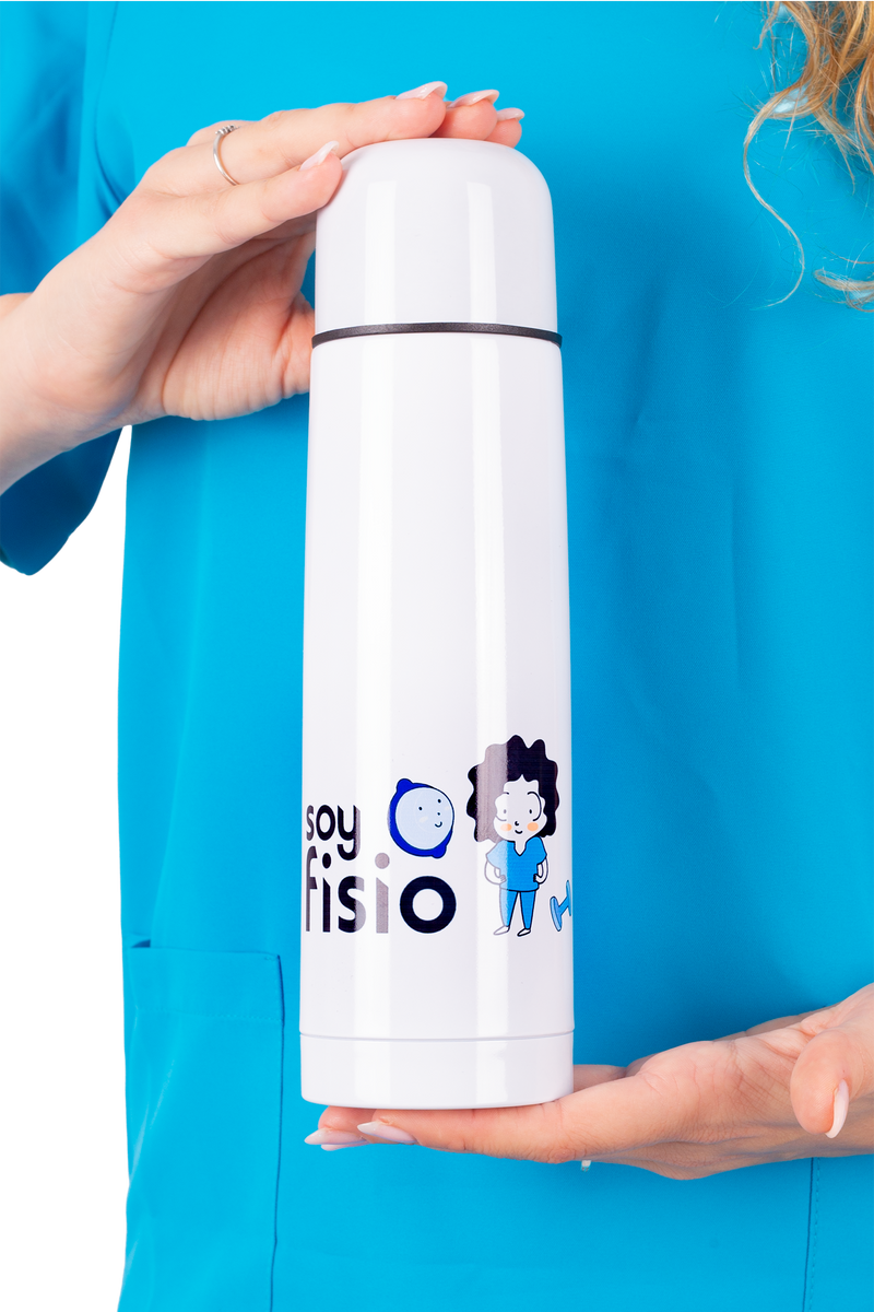Botella estampada - Soy fisio-zoom-