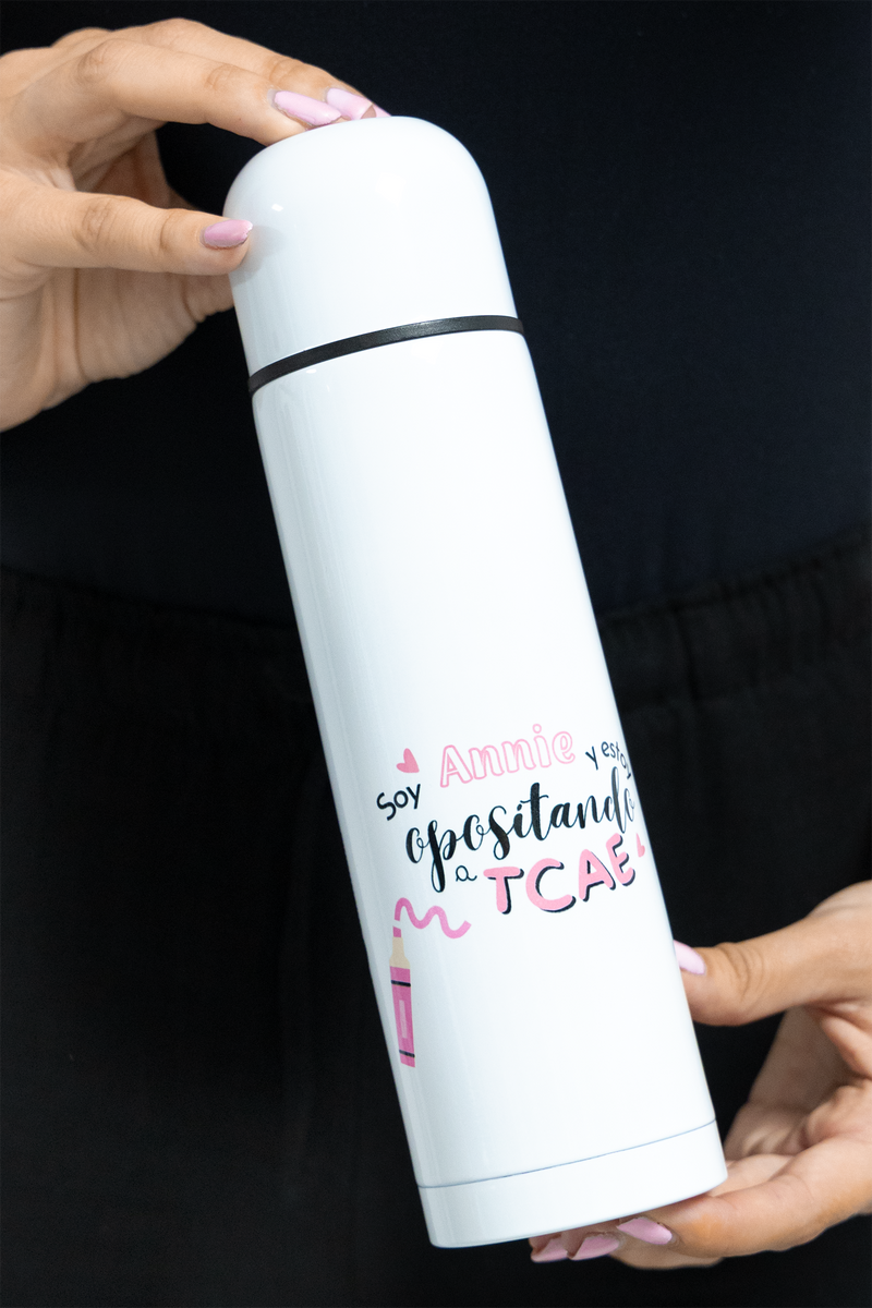 Termo estampado - Opositando a TCAE @anni.ghtingale-zoom-