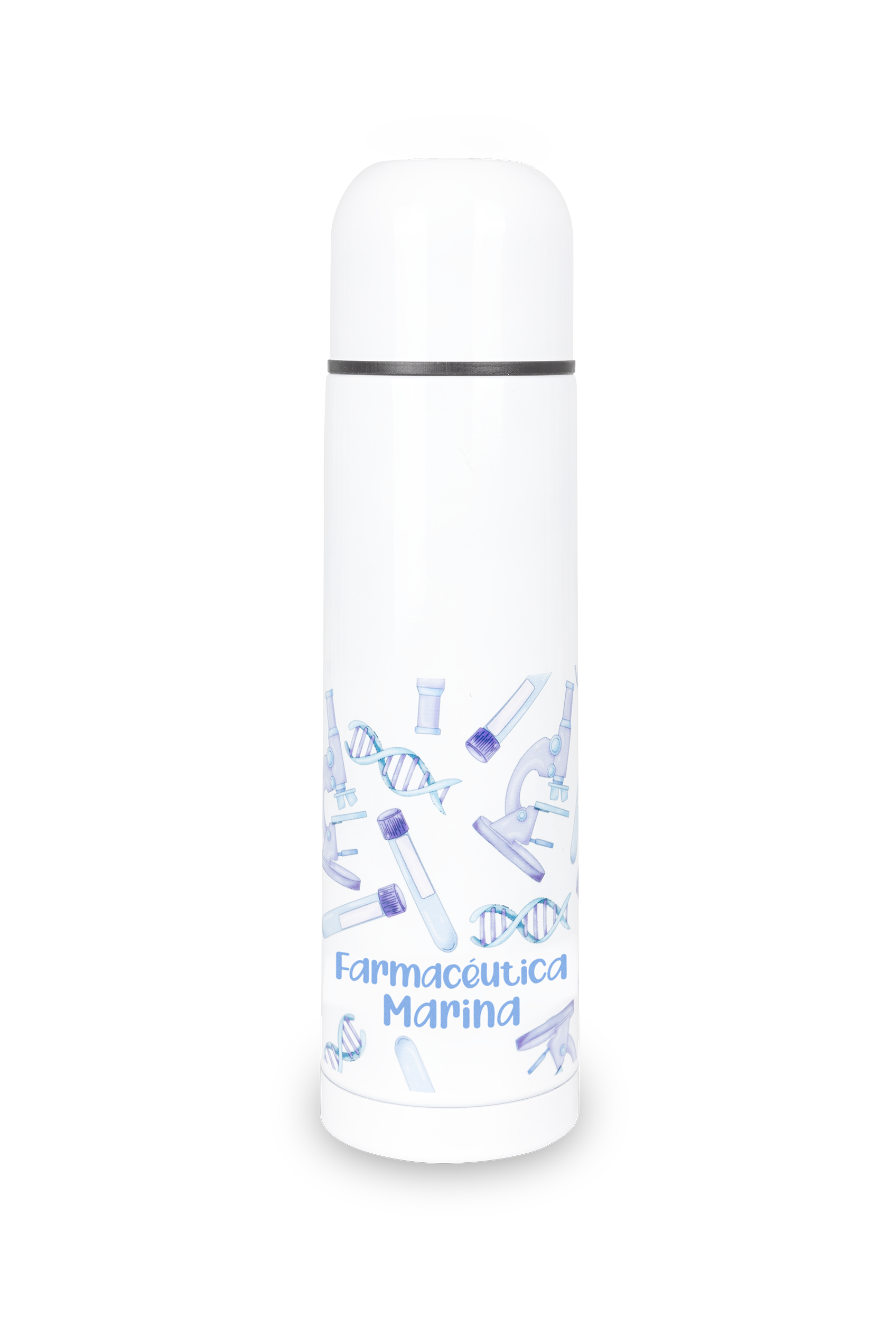 Termo estampado - Laboratorio Farmacia