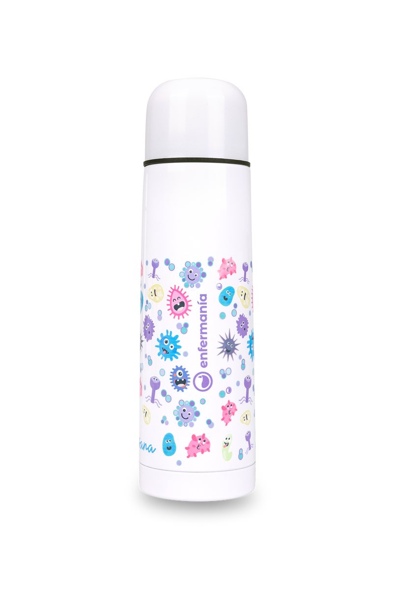 Termo estampado acero inoxidable - Virus-zoom-