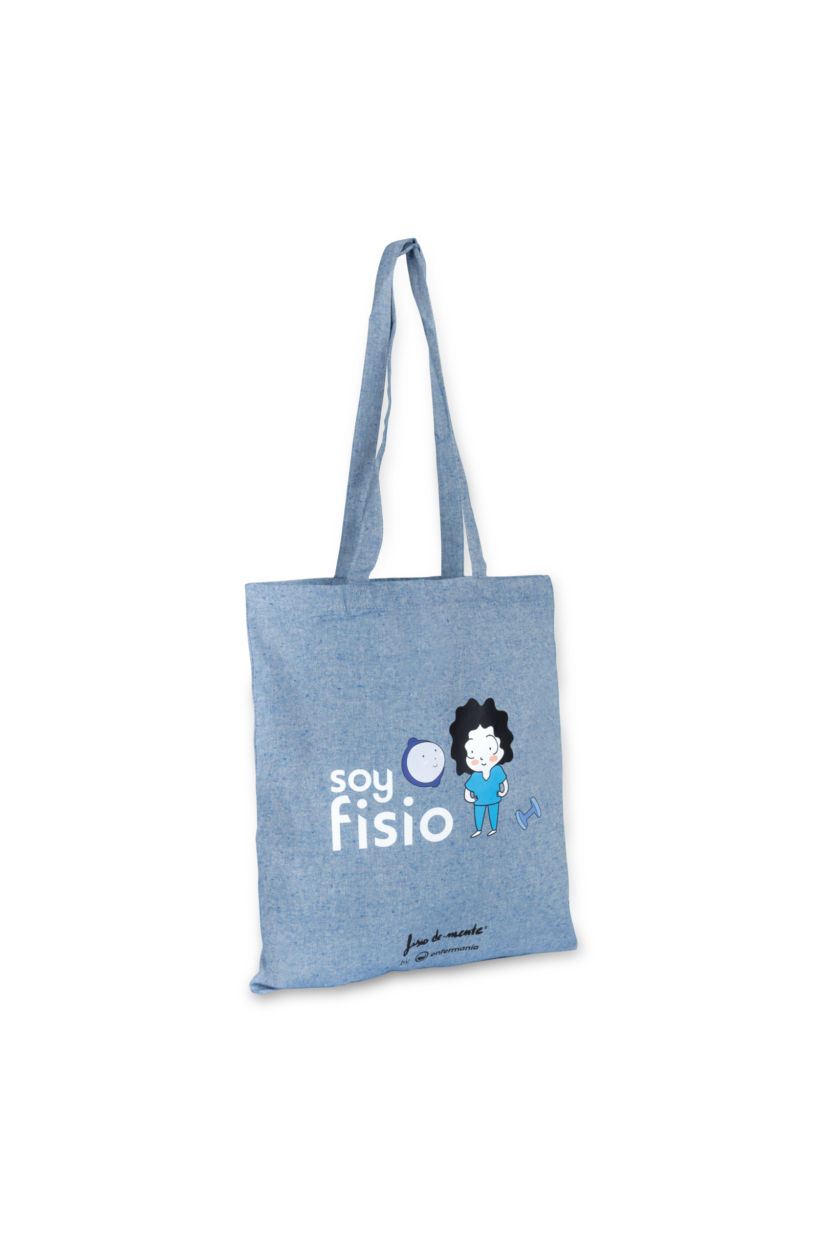 Tote Bag Azul para Fisioterapeutas – Colab fisiode_mente