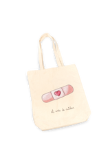 Tote Bag Tirita – Bolsa Algodón Orgánico – @elartedecuidar