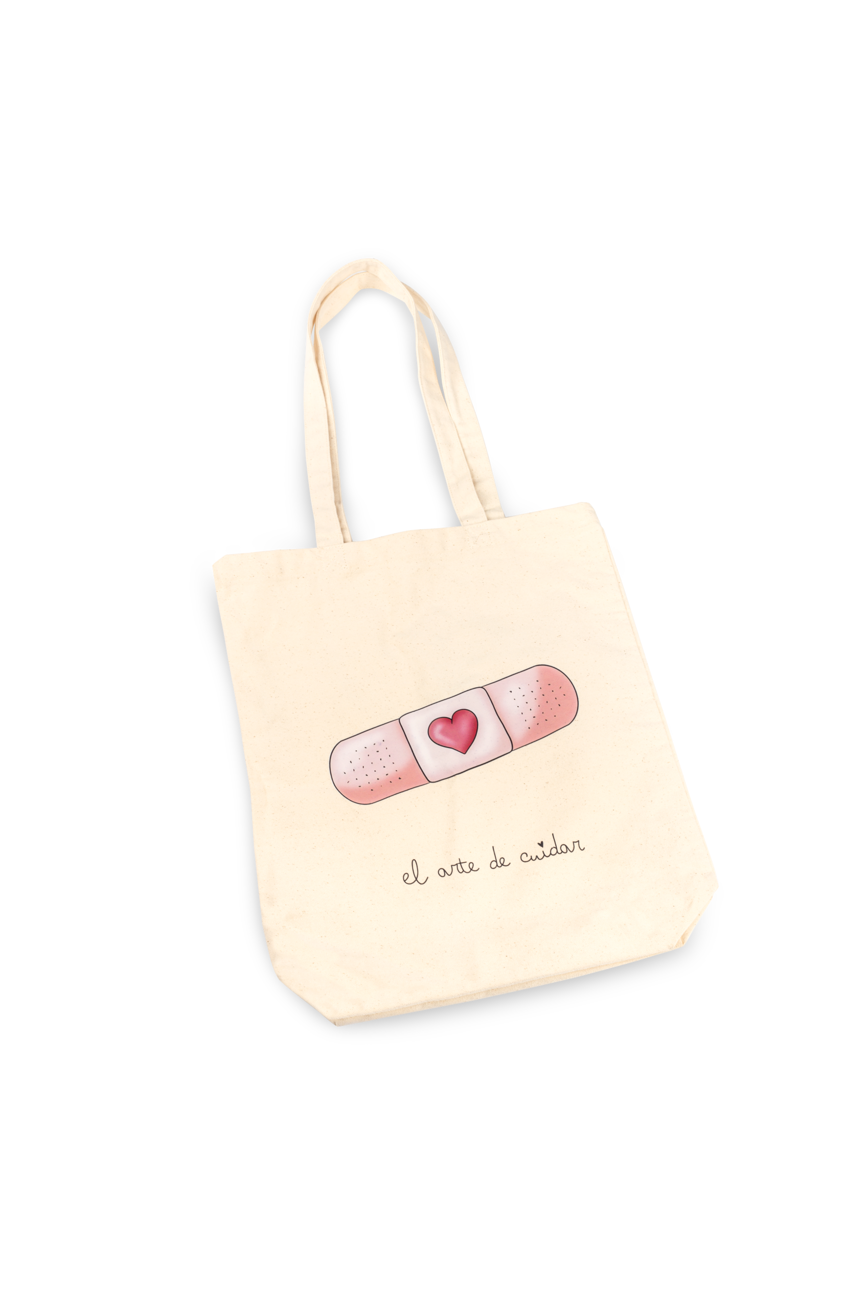 Tote Bag Tirita – Bolsa Algodón Orgánico – @elartedecuidar