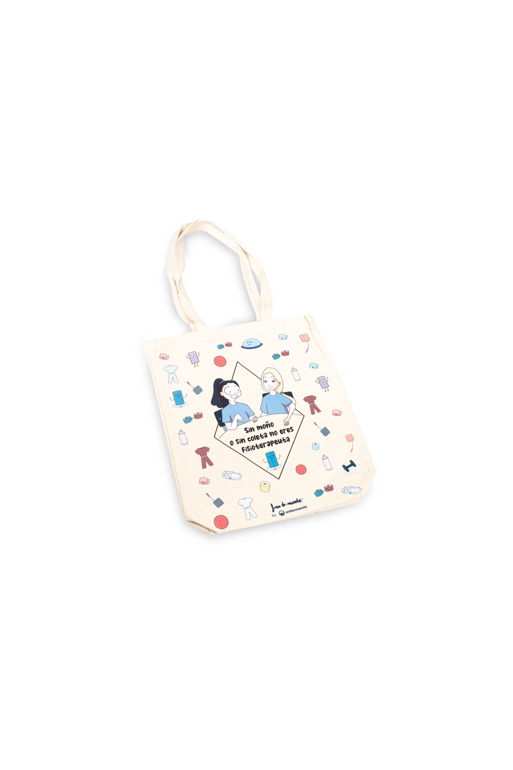Bolsa Tote algodón natural - Eres fisioterapeuta