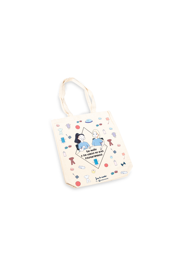 Bolsa Tote algodón natural - Eres fisioterapeuta