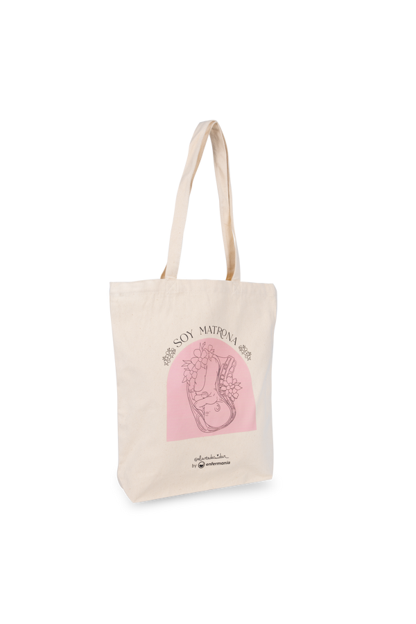 Tote Bag Soy Matrona – Bolsa Profesional de Algodón Orgánico @elartedecuidar