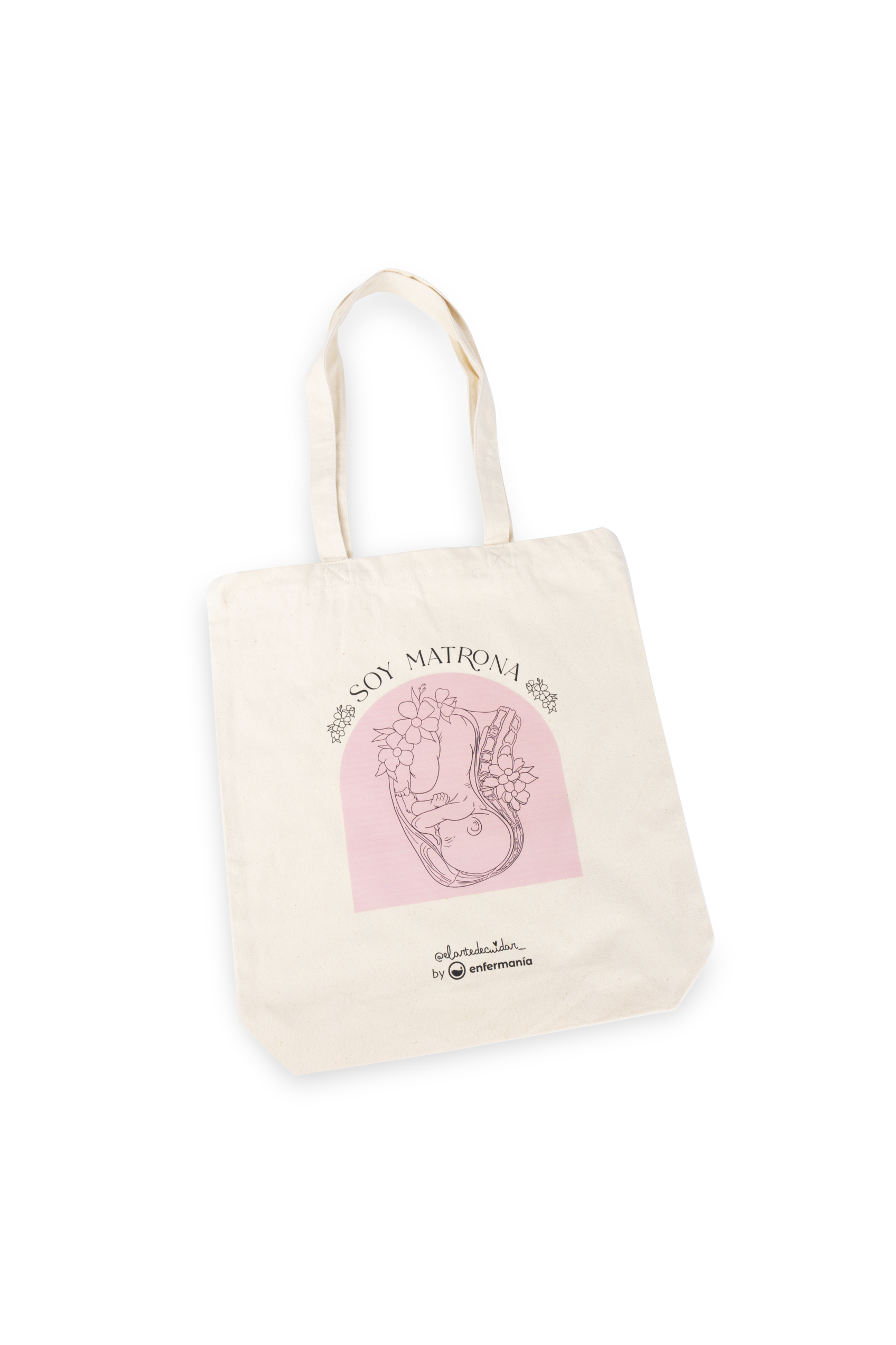 Tote Bag Soy Matrona – Bolsa Profesional de Algodón Orgánico @elartedecuidar-3