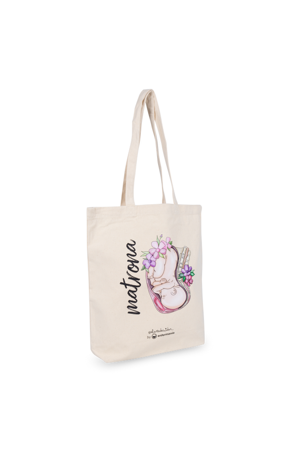 Tote Bag Matrona Vida – Bolsa Algodón Orgánico @elartedecuidar