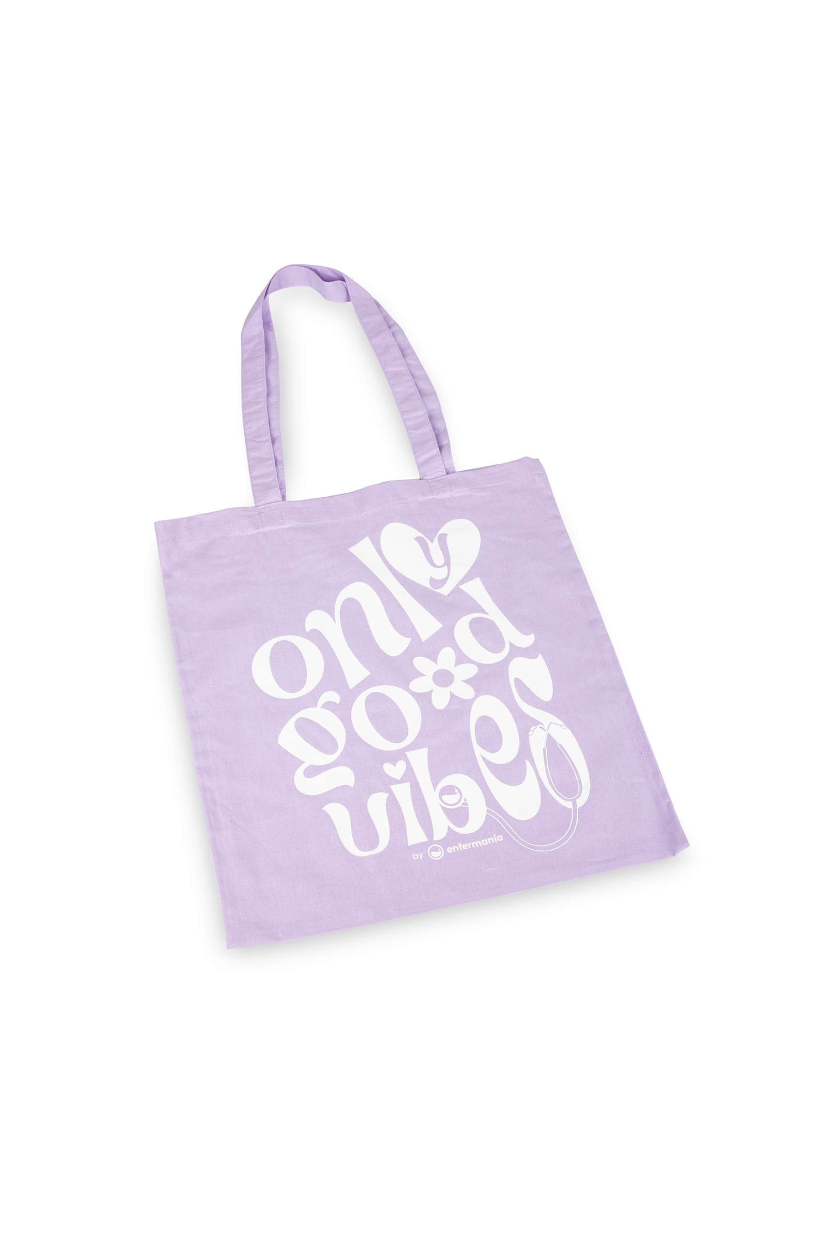 Bolsa Tote Lavanda Good Vibes