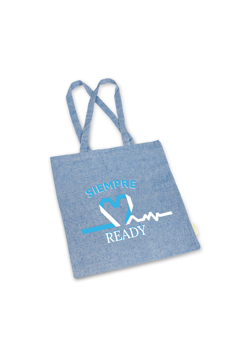 Tote Bag azul bitono – Edición Salusplay-zoom-