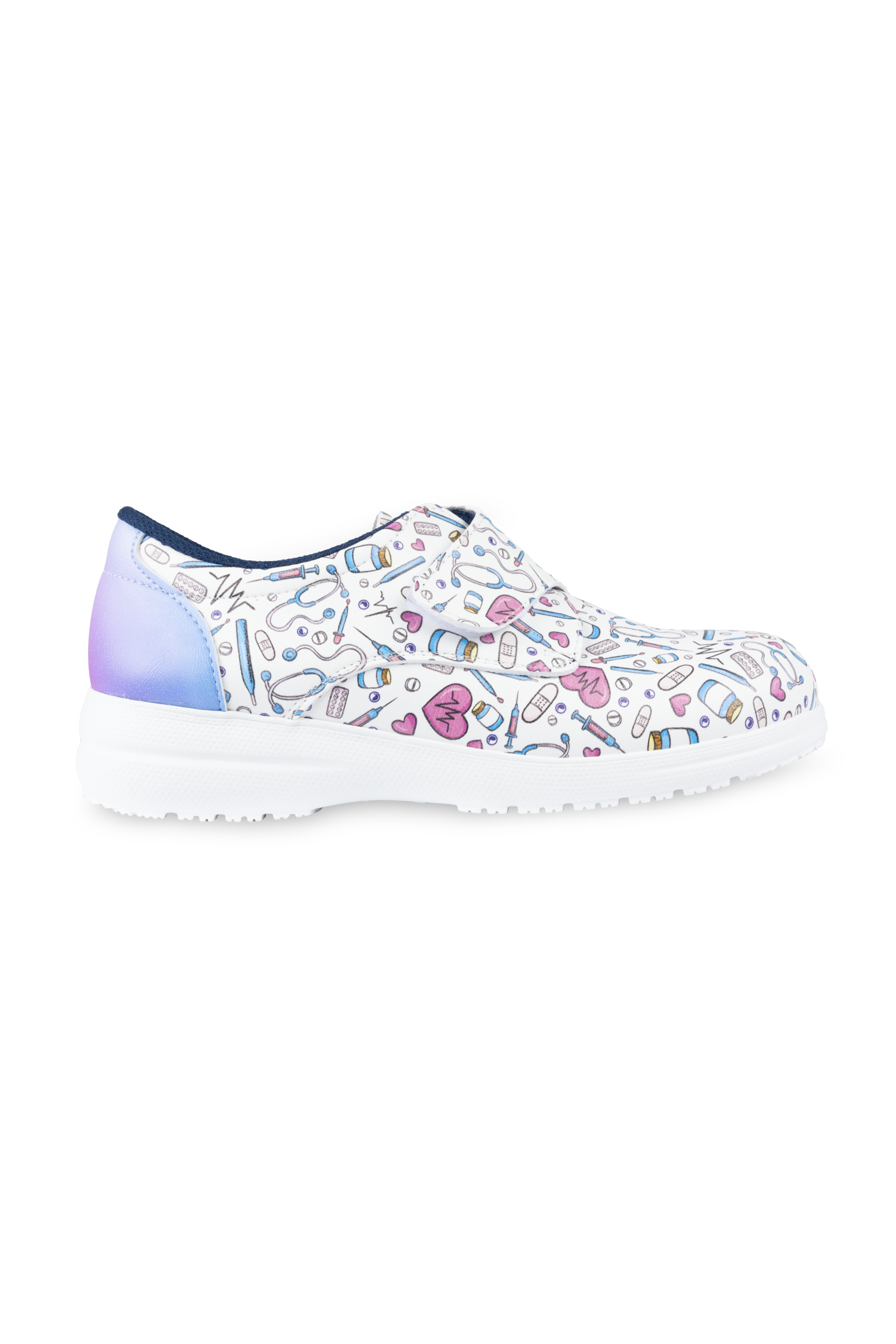 Zapato piel vegana velcro - Colorful Collection