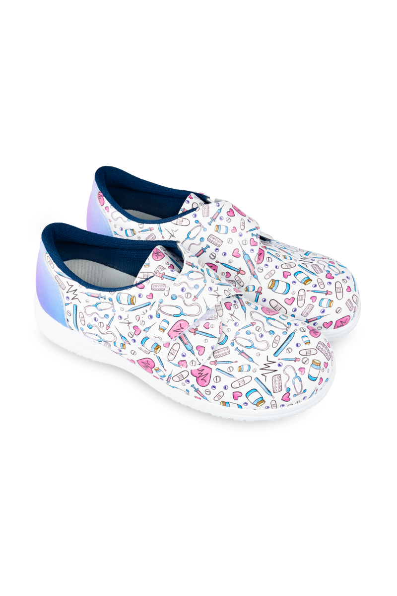 Zapato piel vegana velcro - Colorful Collection-zoom-
