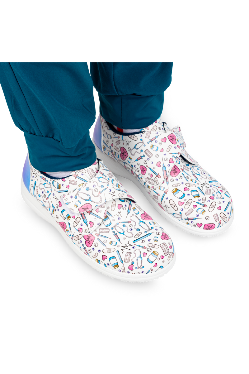 Zapato piel vegana velcro - Colorful Collection-zoom-