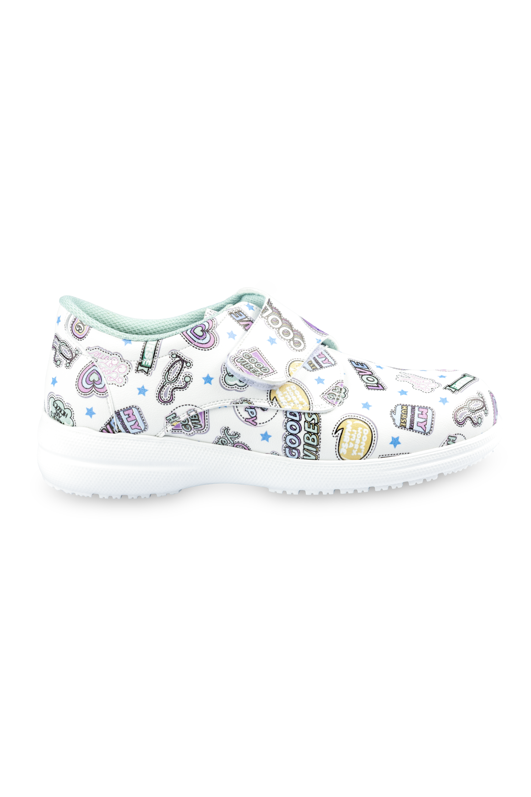 Zapato Piel Vegana Velcro – Stickers Collection