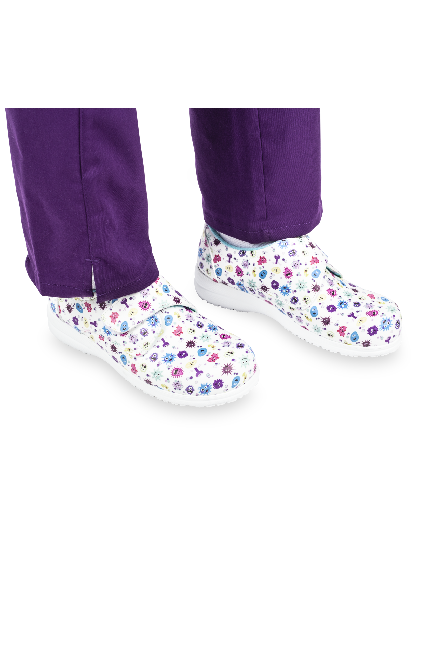 Zapato piel vegana velcro - Virus Collection-3