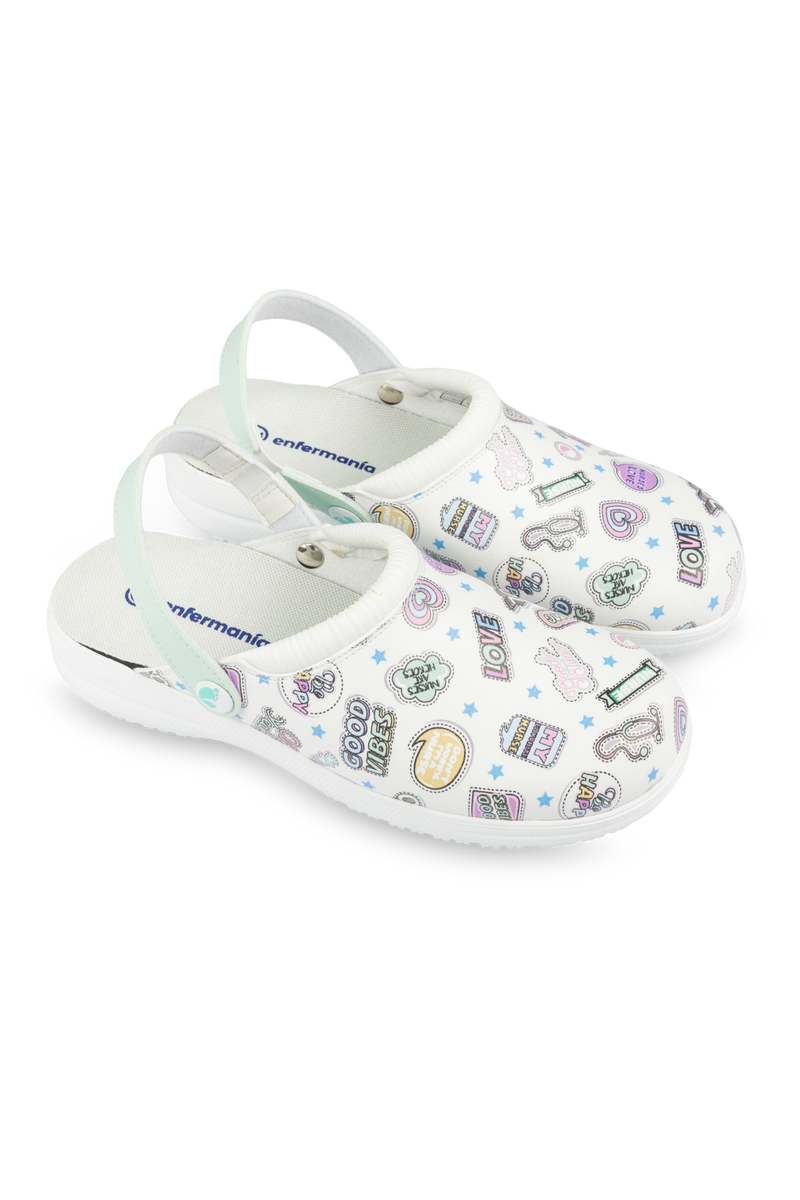 Zueco Sanitario Piel Vegana - Stickers Collection-zoom-