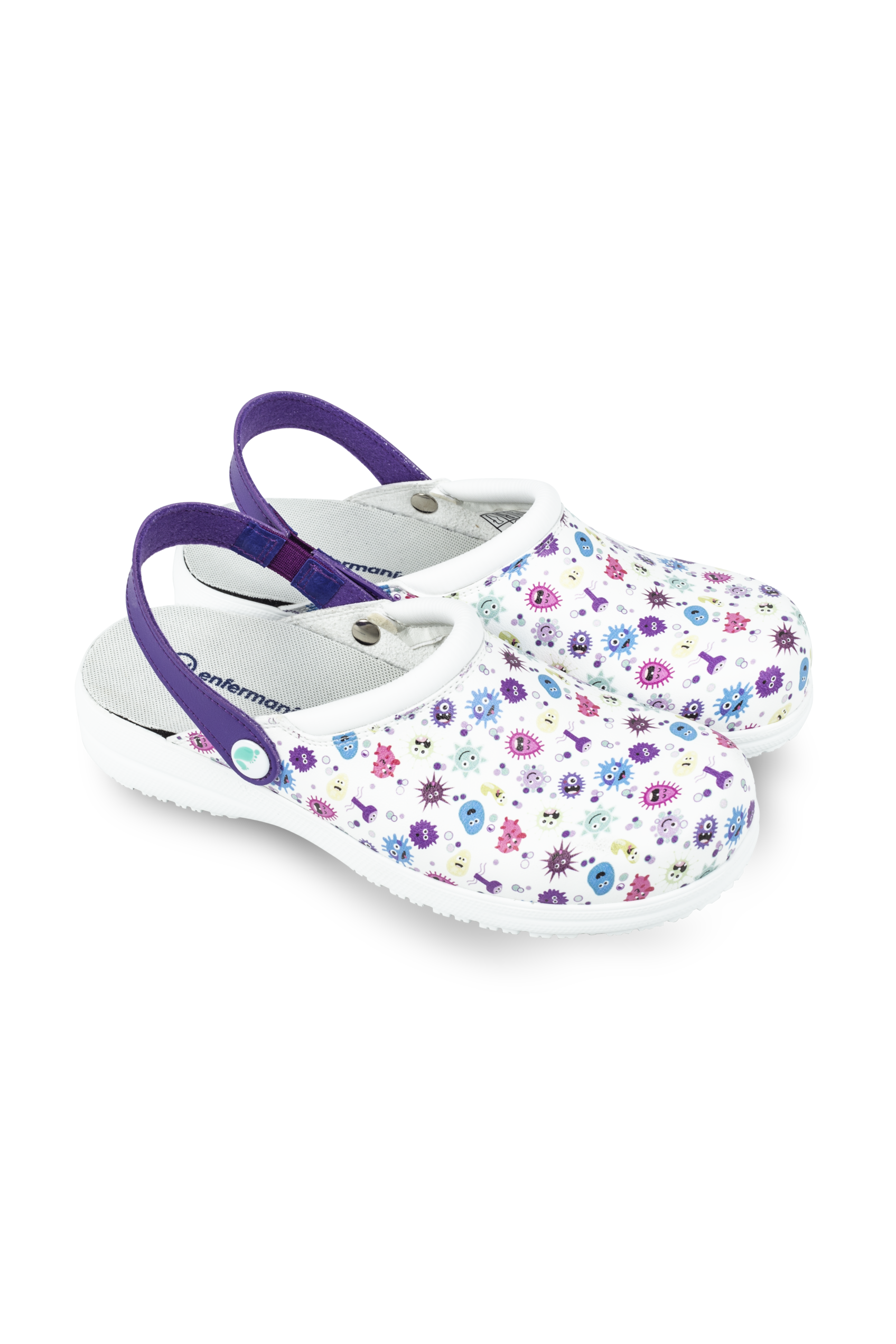 Zueco sanitario estampado - Virus Collection-1