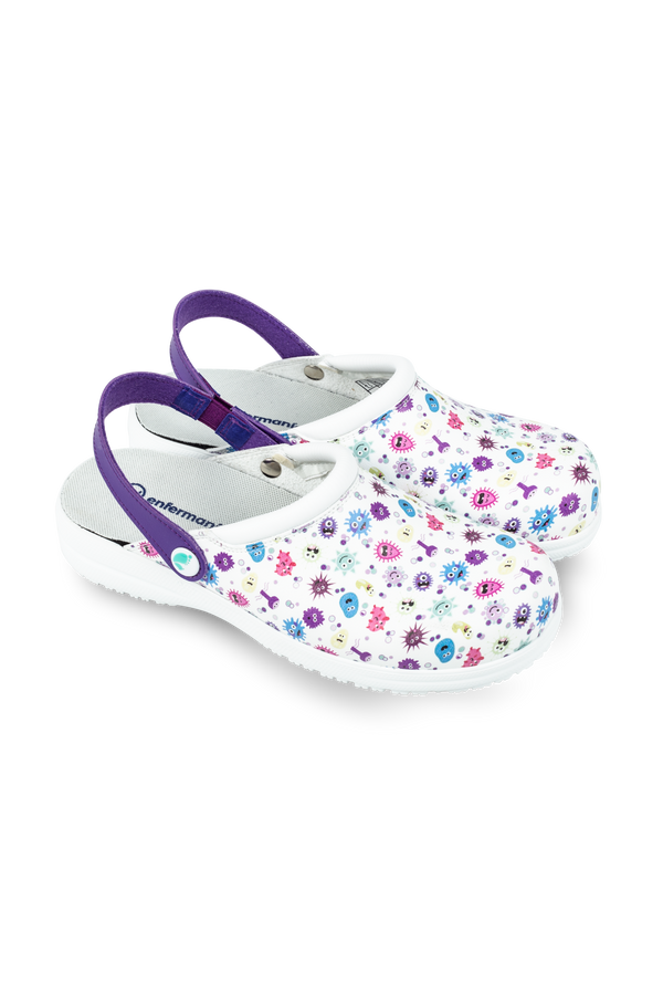 Zueco sanitario estampado - Virus Collection