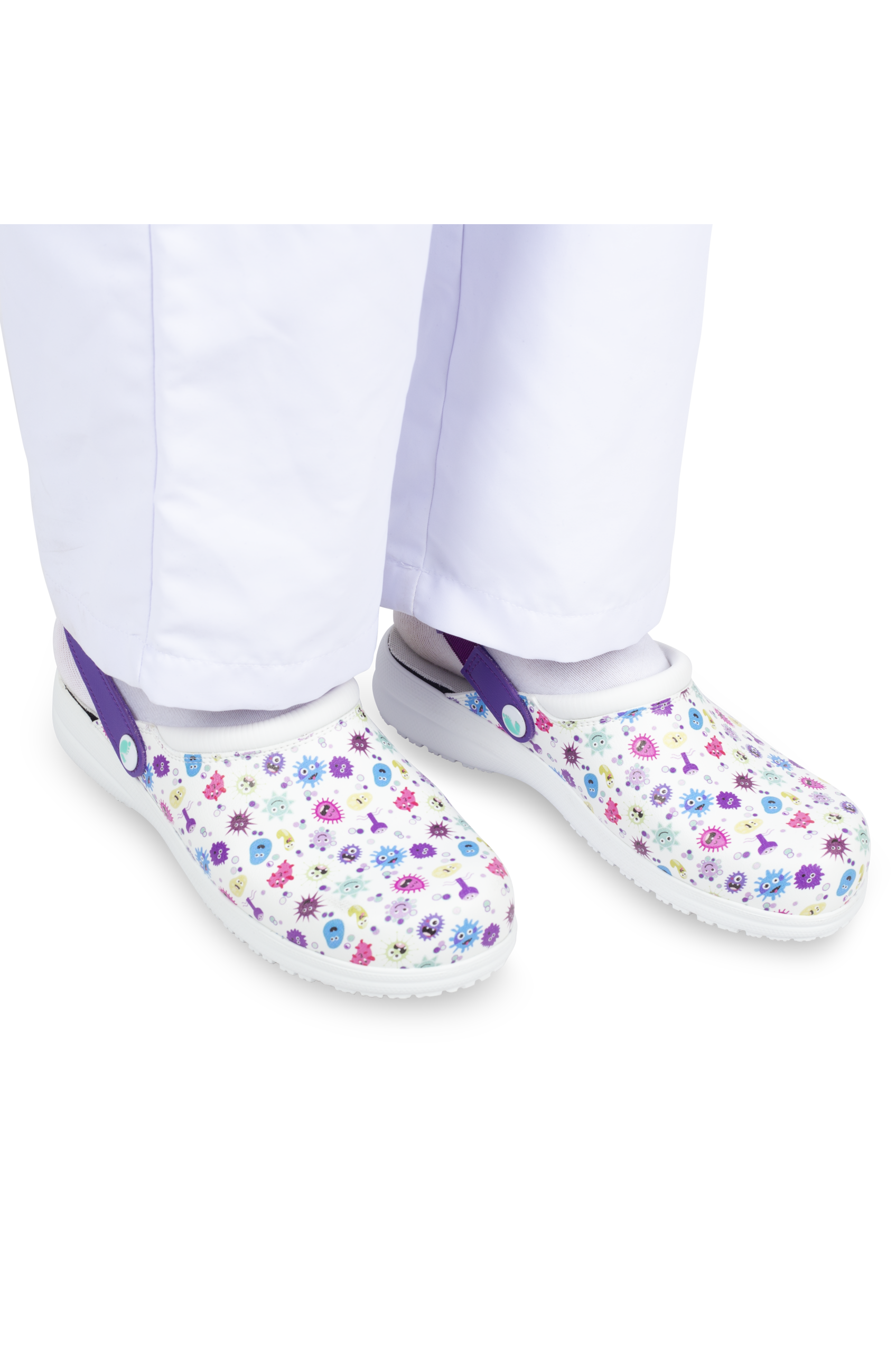 Zueco sanitario estampado - Virus Collection-3
