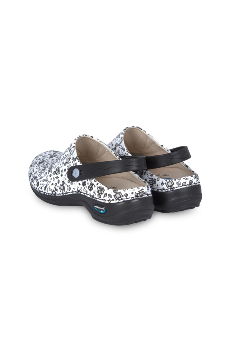 Zueco Piel estampado Lavable - Robots-zoom-