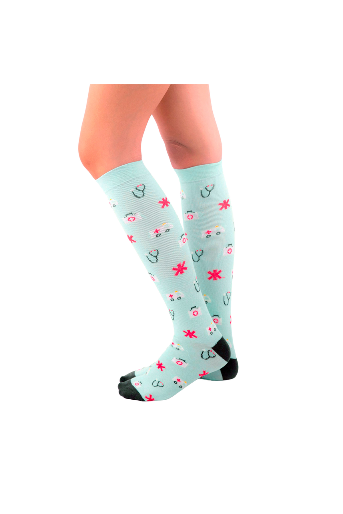Calcetines Compresivos estampados - Ambulancias