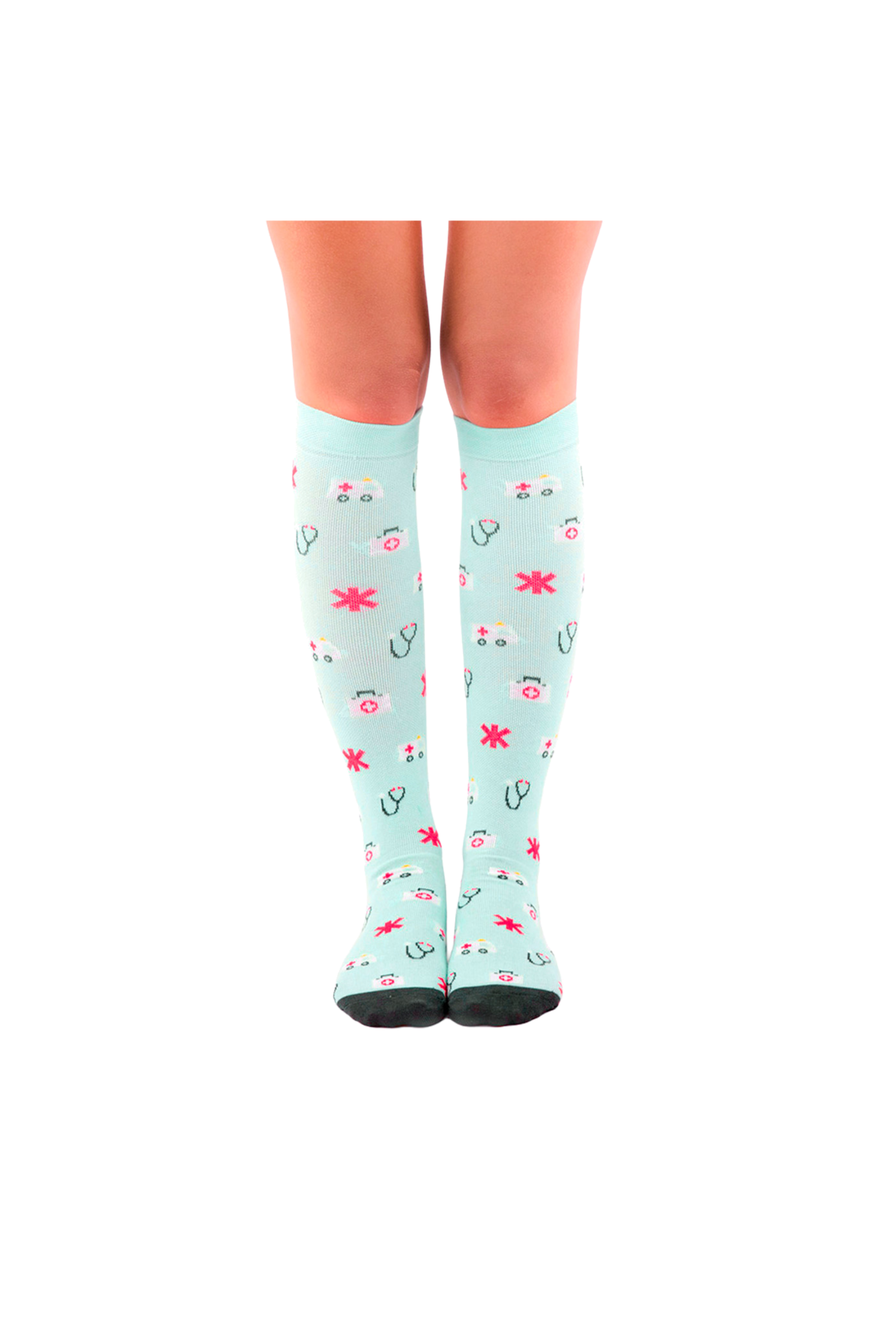 Calcetines Compresivos estampados - Ambulancias