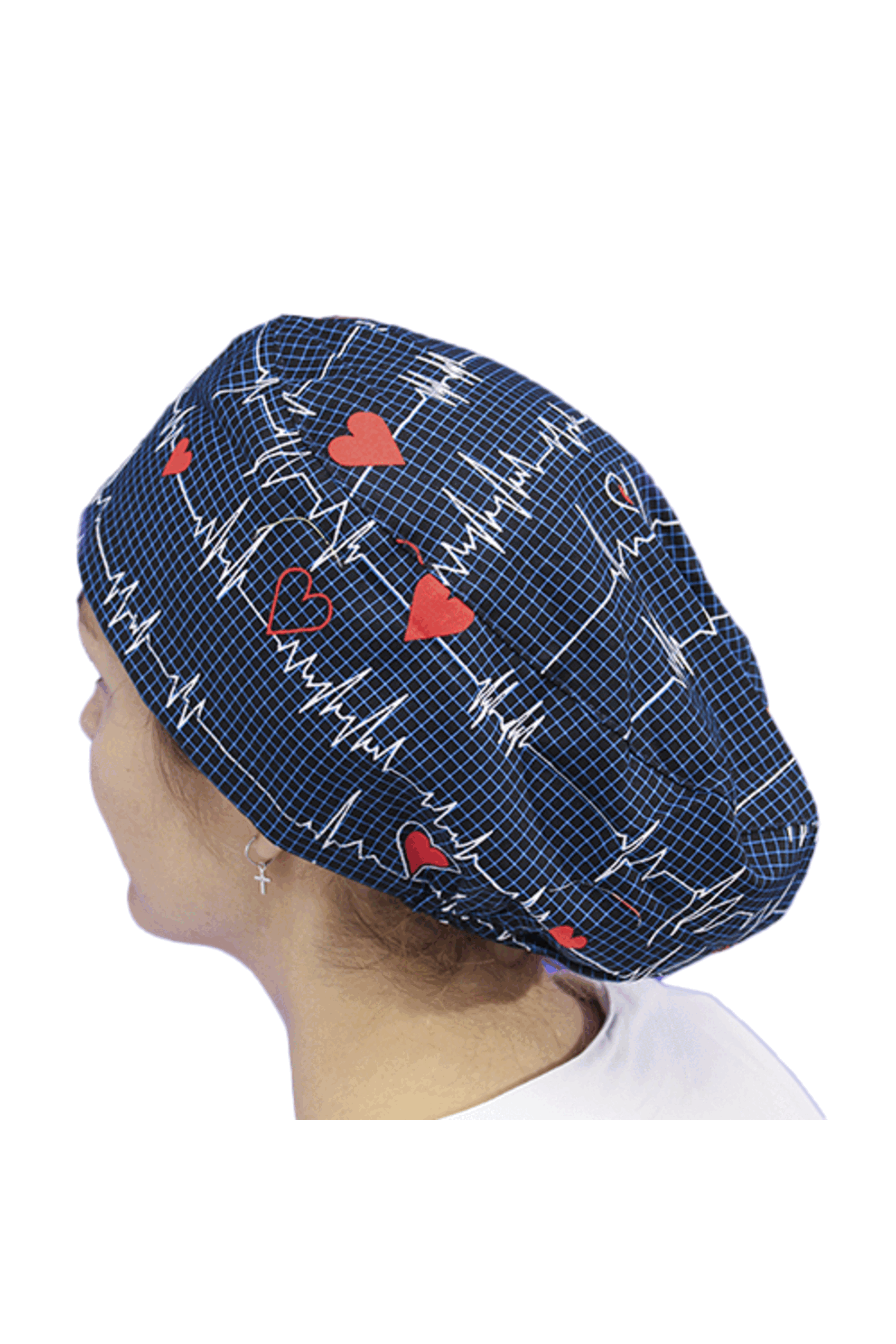 Gorro quirúrgico pelo largo - Estampados-84
