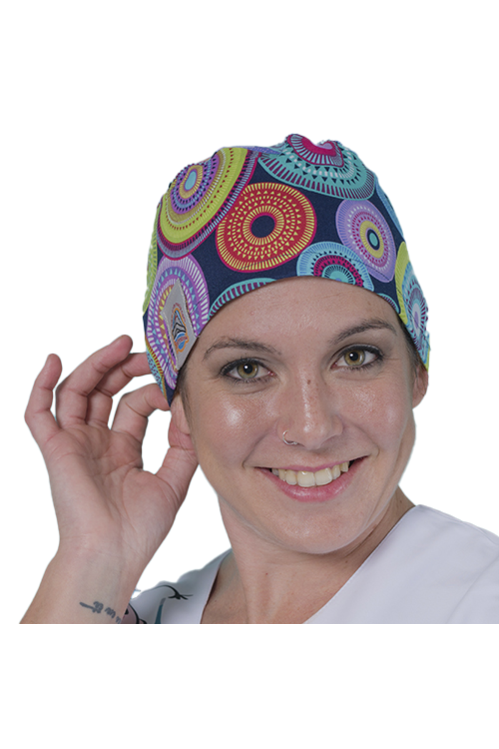 Gorro quirúrgico pelo largo - Estampados-zoom-81