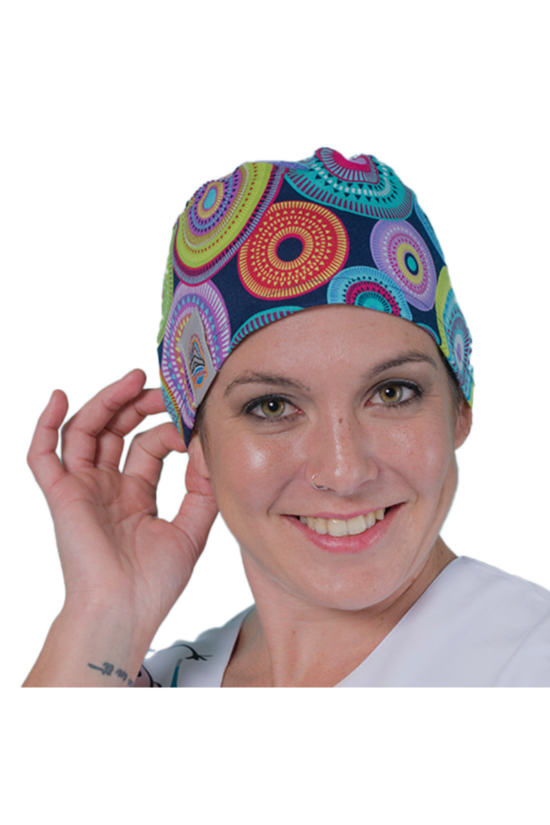 Gorro quirúrgico pelo largo - Estampados-zoom-